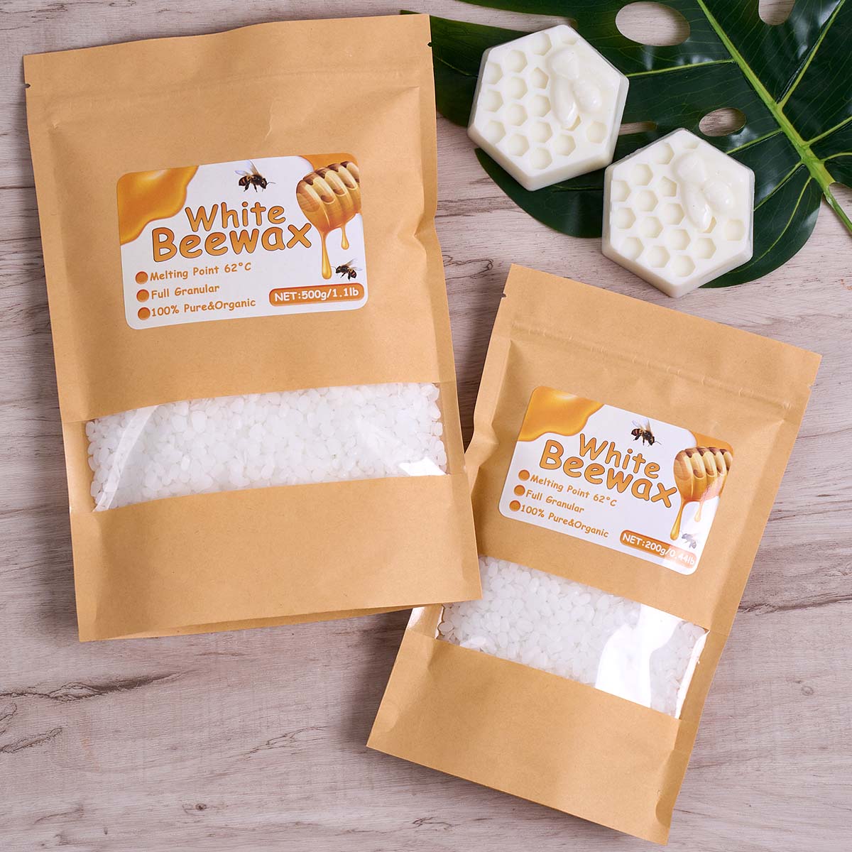 1000g White Beeswax DIY Candle - Candle Supplies Beeswax review and price