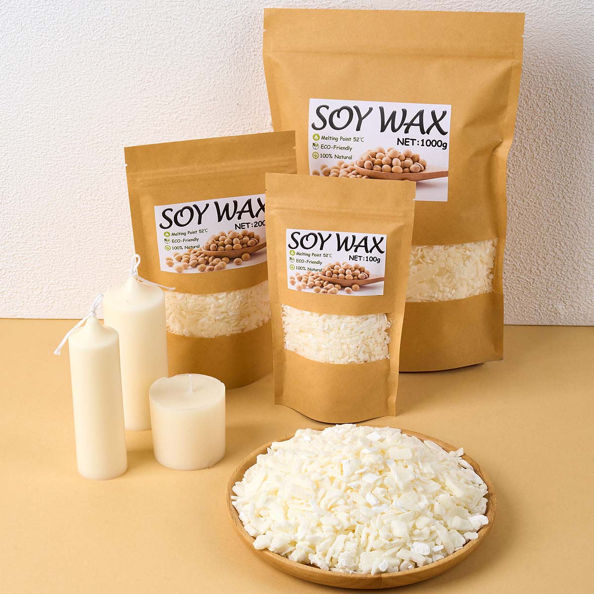 1 Pounds Pure White Soy Wax Fo - Candle Supplies In Bulk review and price