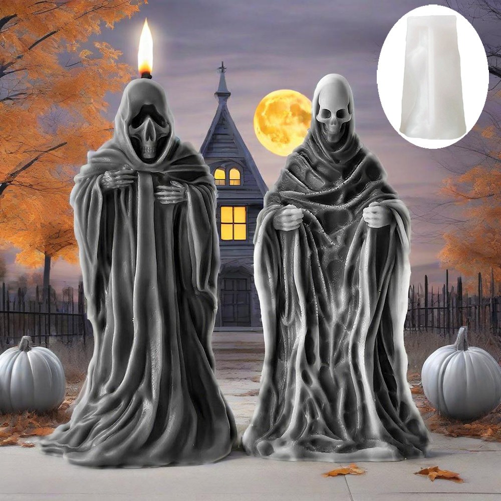 3D Skeleton Scent Candle Silic - Candle Supplies In Bulk review and price