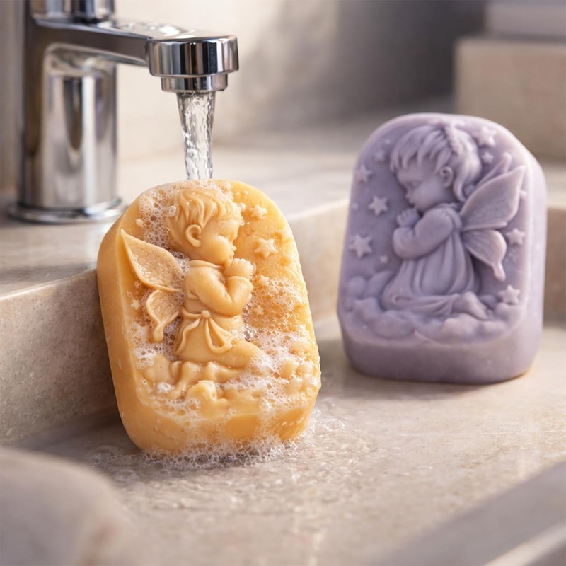 Angel Silicone Mold For Soap M - Candle Supplies In Bulk review and price