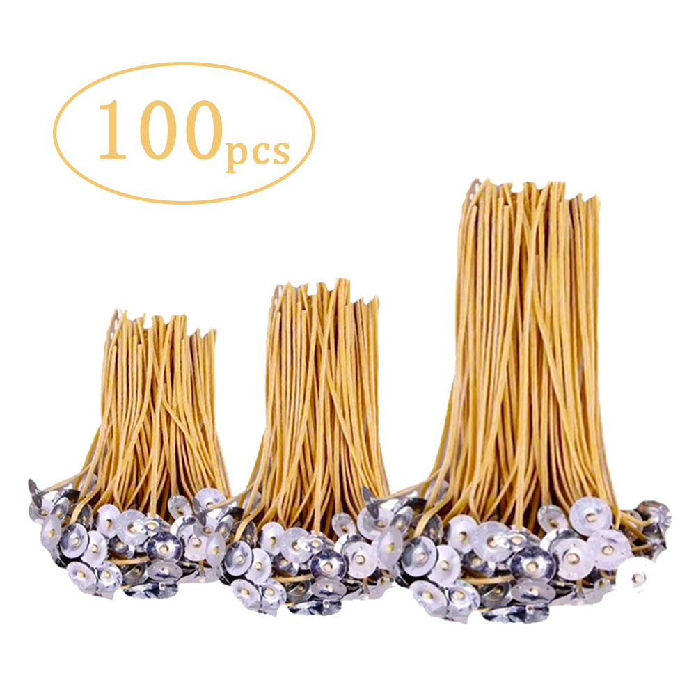 100Pcs Beeswax Candle Wicks 9- - Candle Supplies Beeswax review and price